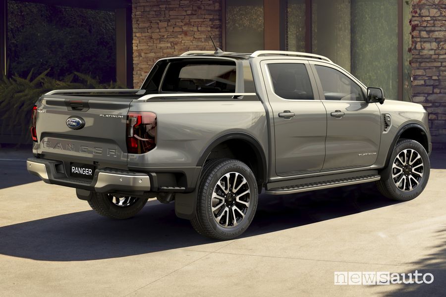 Ford Ranger Platinum pick-up posteriore 3/4