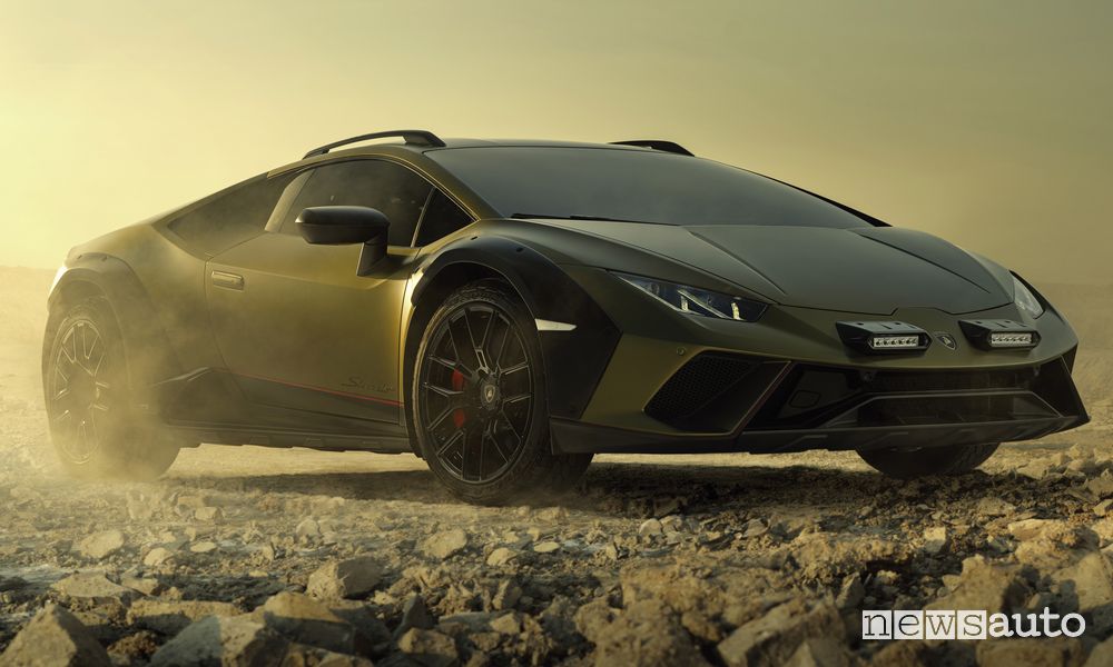 Lamborghini Huracán Sterrato anteriore 3/4
