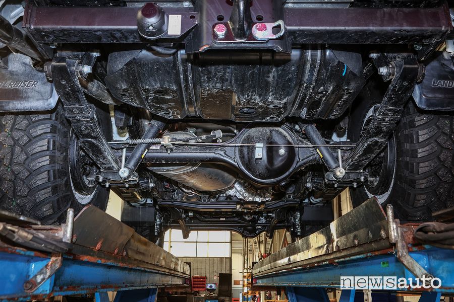 Toyota Land Cruiser GRJ79 differenziale posteriore