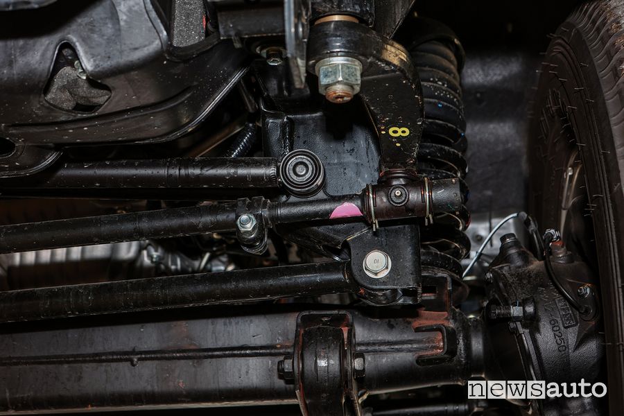 Toyota Land Cruiser GRJ79 sospensioni e tiranteria sterzo