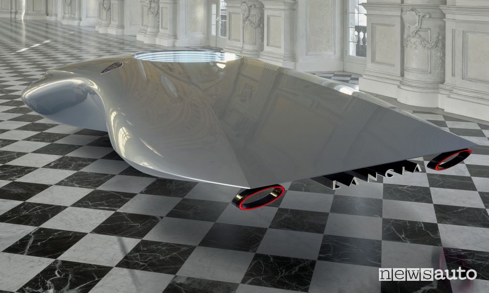 Lancia Pu+Ra Zero posteriore 3/4