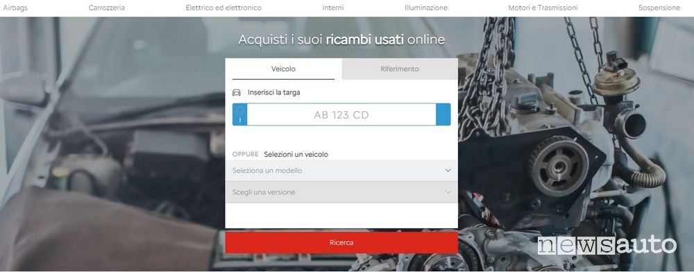 Ricambi usati Citroën online
