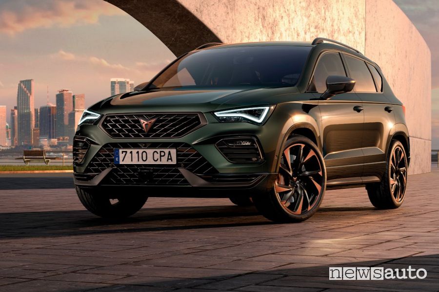 Cupra Ateca Tribe Edition anteriore 3/4