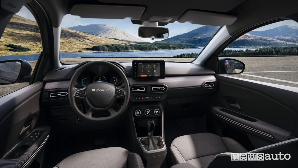 Dacia Jogger Hybrid 140 plancia abitacolo
