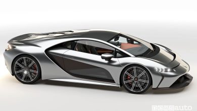 Hypercar Bertone GB110 laterale