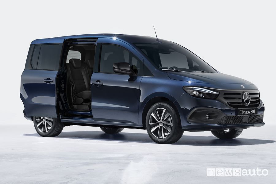 Mercedes-Benz EQT porta laterale scorrevole