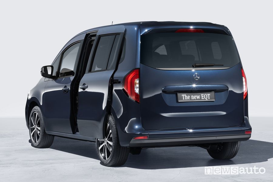 Mercedes-Benz EQT posteriore 3/4