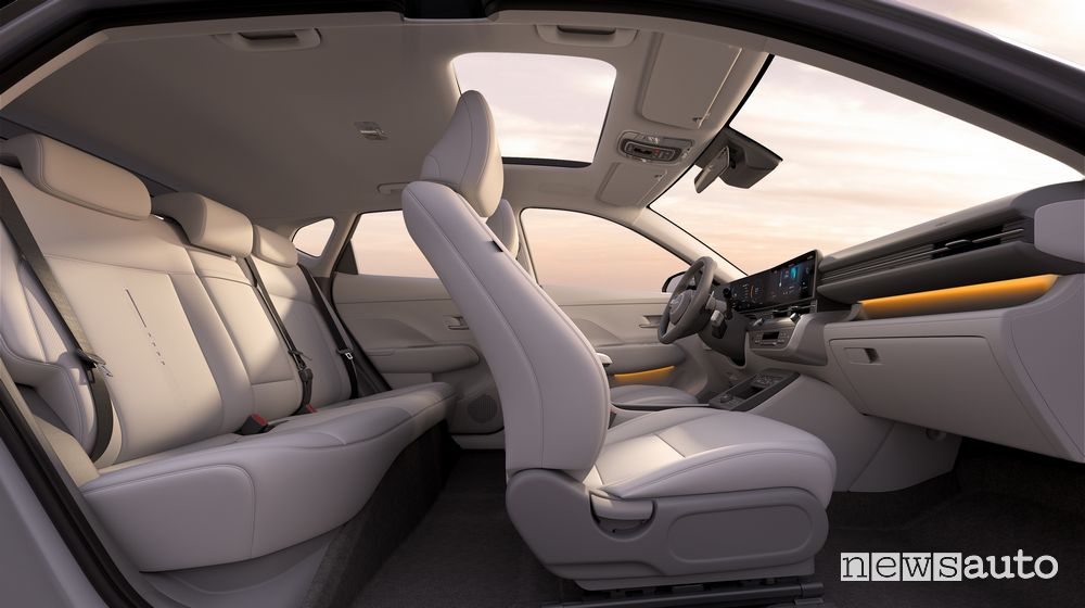 Nuova Hyundai Kona abitacolo