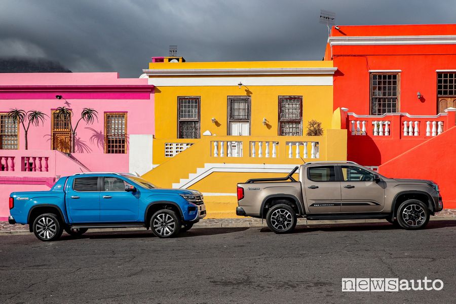 Nuovo Volkswagen Amarok pick-up laterale