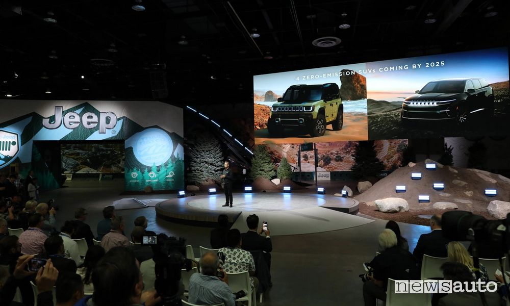 Jeep al Salone di Detroit 2022
