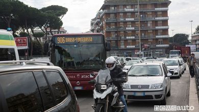 Blocco traffico Roma a capodanno 2023