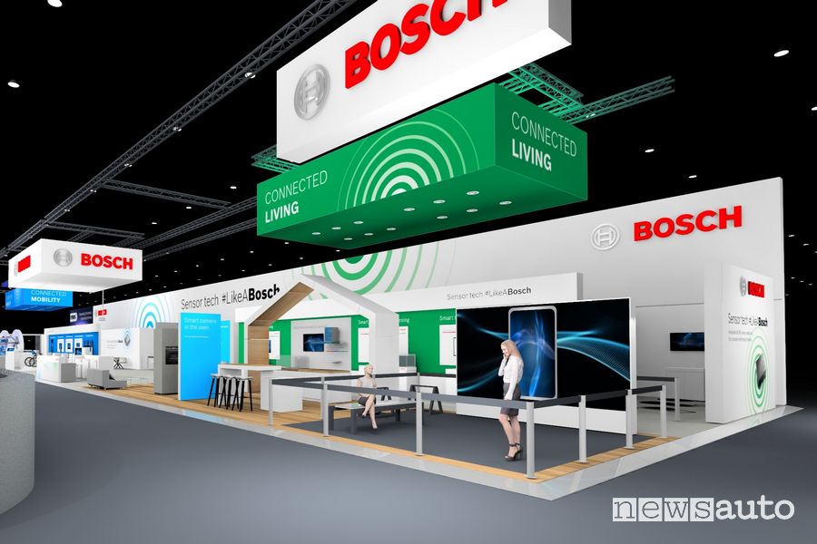 Stand con le novità Bosch al CES Las Vegas 2023