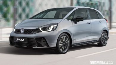 Nuova Honda Jazz su strada