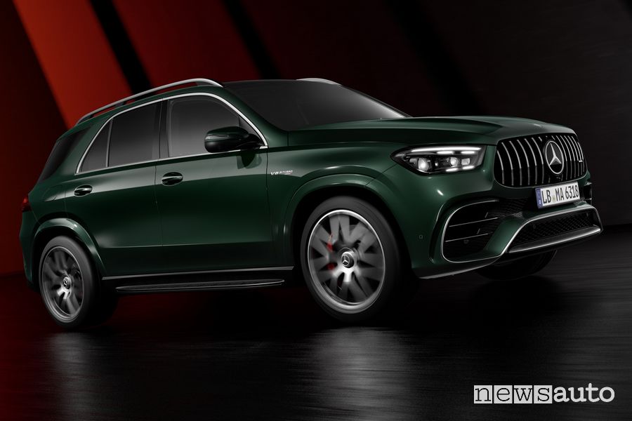 Mercedes-AMG GLE 63 S 2023 anteriore 3/4