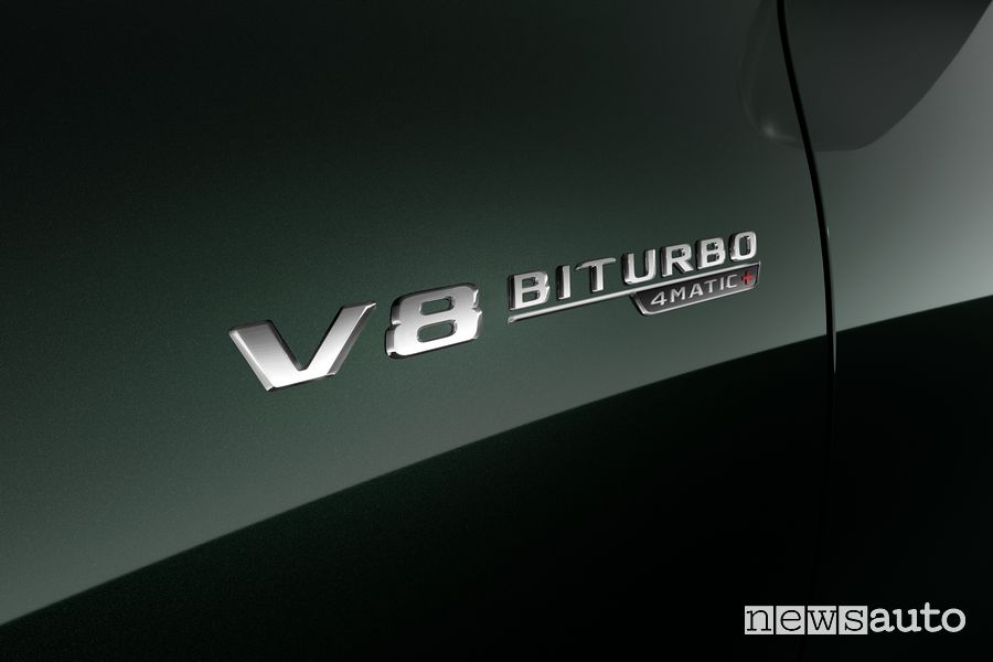 Badge V8 Biturbo Mercedes-AMG GLE 63 S