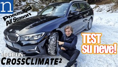 Test su neve Michelin CrossClimate 2