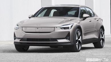Nuova Polestar 2 anteriore 3/4