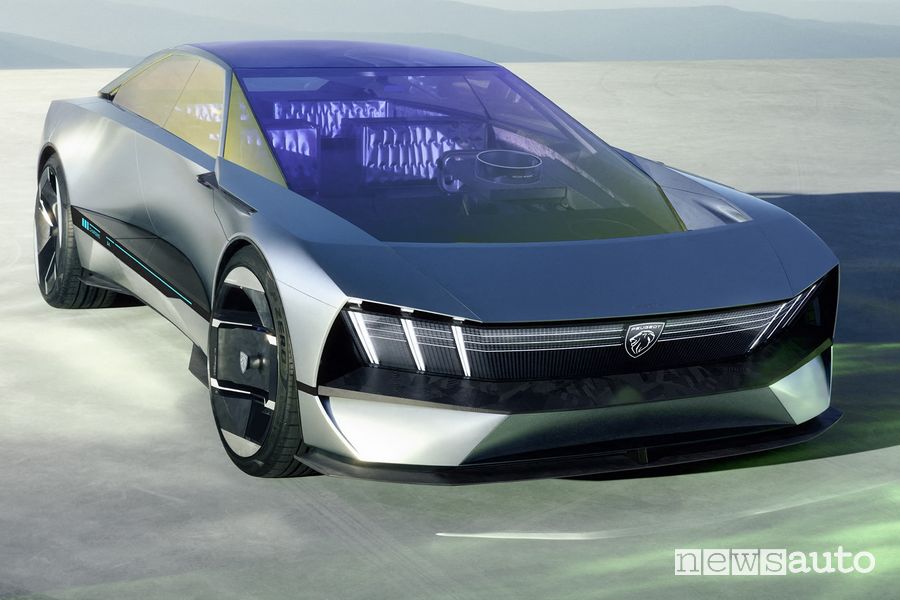 Peugeot Inception Concept anteriore 3/4