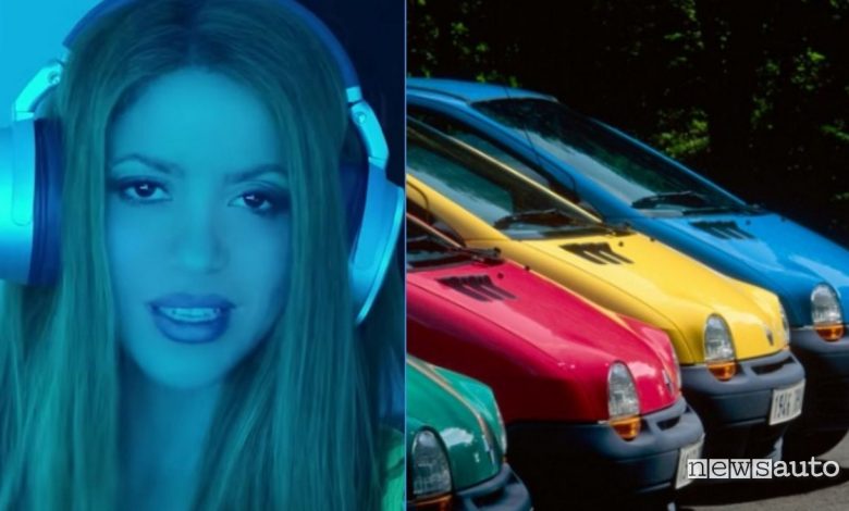 Shakira Twingo Ferrari