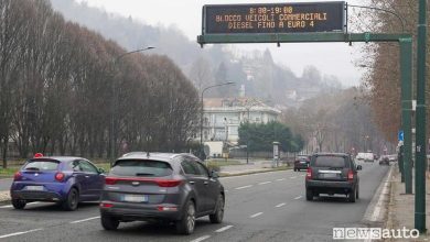 Blocco del traffico Torino nella nuova ZTL Ambientale