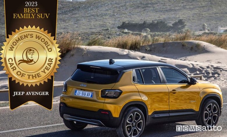 Jeep Avenger, il SUV preferito delle donne