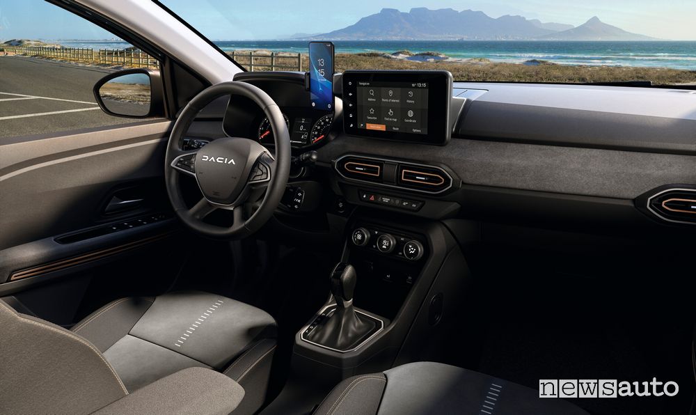 Dacia Sandero Stepway Extreme abitacolo