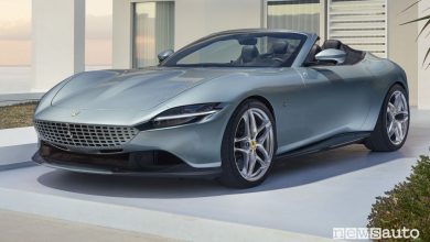 Ferrari Roma Spider anteriore 3/4
