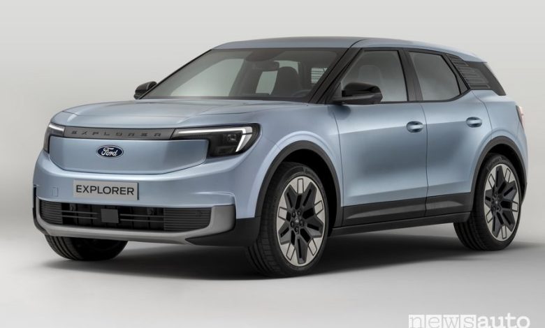 Ford Explorer anteriore 3/4