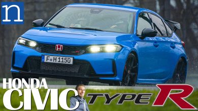 Honda Civic Type R 2023 prova in pista