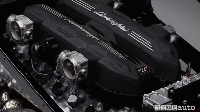 Lamborghini ibrida plug-in motore V12