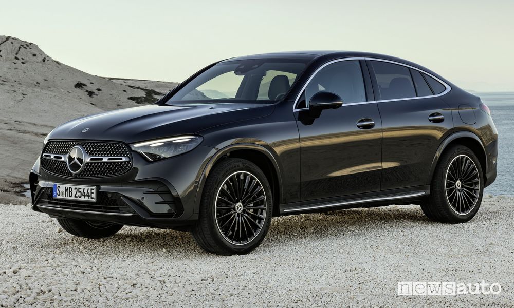 Mercedes-Benz GLC Coupé anteriore 3/4