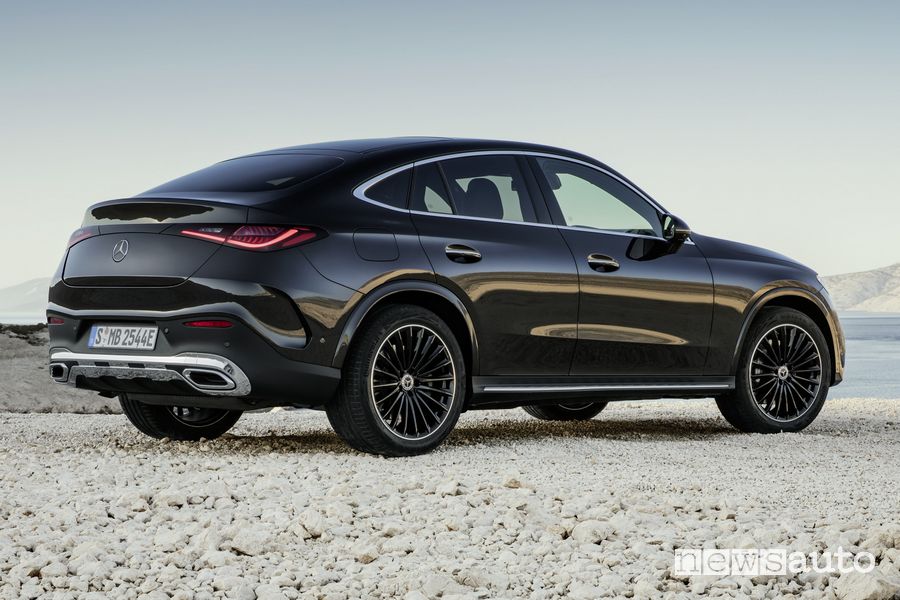 Mercedes-Benz GLC Coupé posteriore 3/4