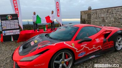 Record Ferrari Fabio Barone in Grecia