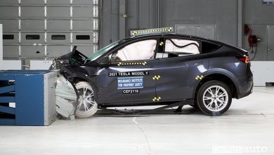 Incidente con l'auto elettrica, batteria irreparabile