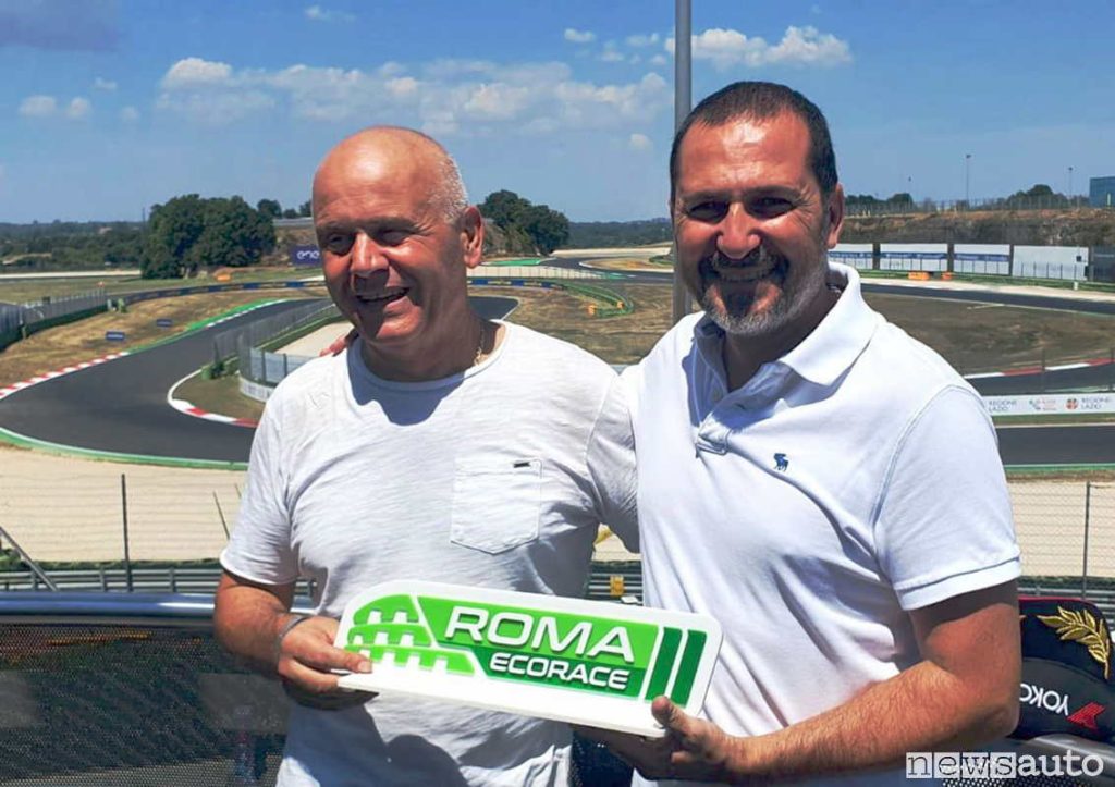 Da sinistra Spartaco Lombardelli insieme all’On. Federico Rocca, Consigliere di Roma Capitale