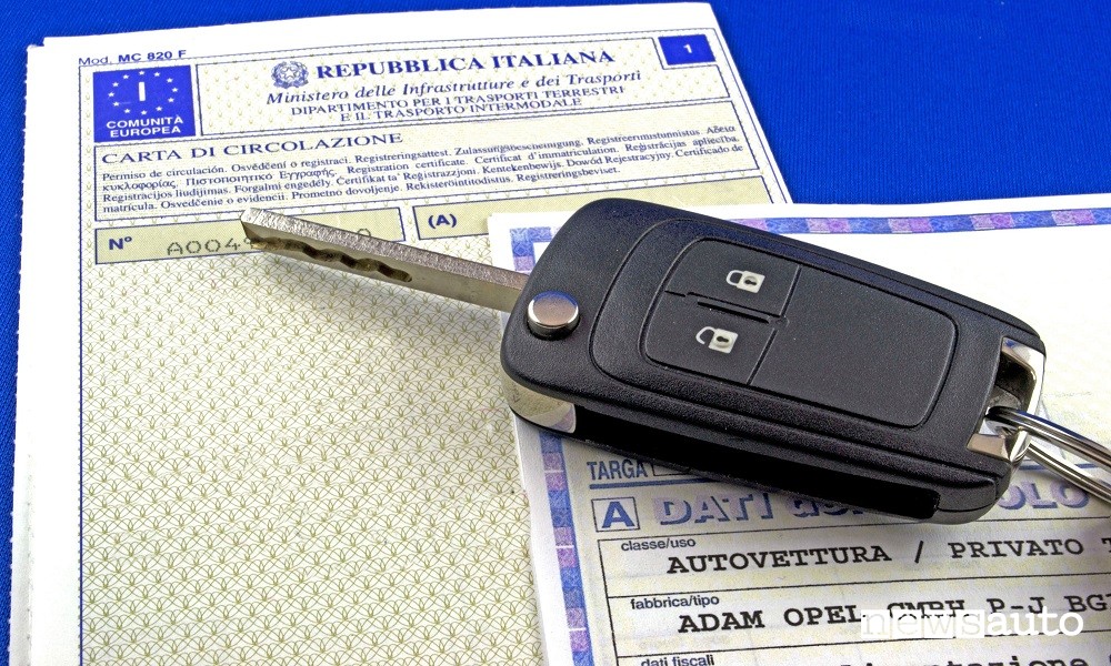 Documentazione auto ottenibile presso lo STA