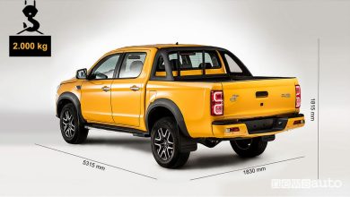 DR pick-up PK8 dimensioni e dati tecnici