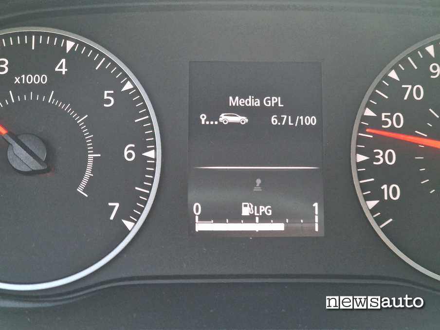 Dacia Duster Eco-G 2023 consumo medio GPL