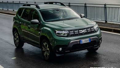 Dacia Duster Eco-G GPL anteriore 3/4 su strada
