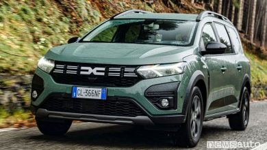 Dacia Jogger Eco-G GPL su strada
