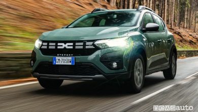 Dacia Sandero Stepway Eco-G GPL su strada