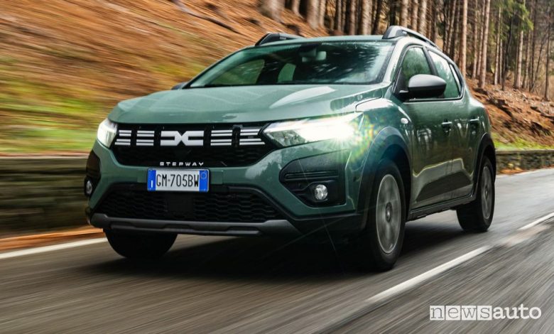Dacia Sandero Stepway Eco-G GPL su strada