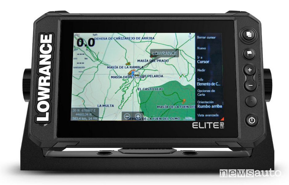 Display LOWRANCE ELITE FS multitouch