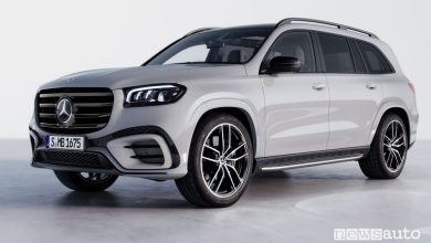 Mercedes-Benz GLS 2023 anteriore 3/4