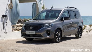 Nissan Townstar Combi elettrico anteriore 3/4