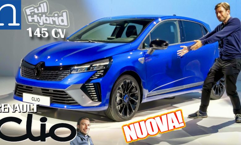 Renault Clio 2023 Restyling come è fatta