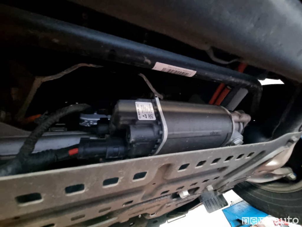 motore elettrico servosterzo furgone