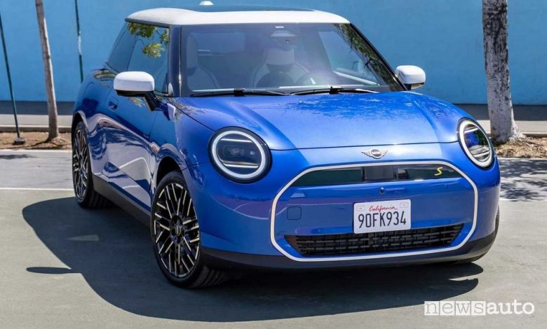 Nuova Mini Cooper S elettrica