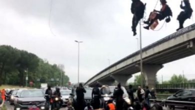 Traffico a Roma sulla Tangenziale Est