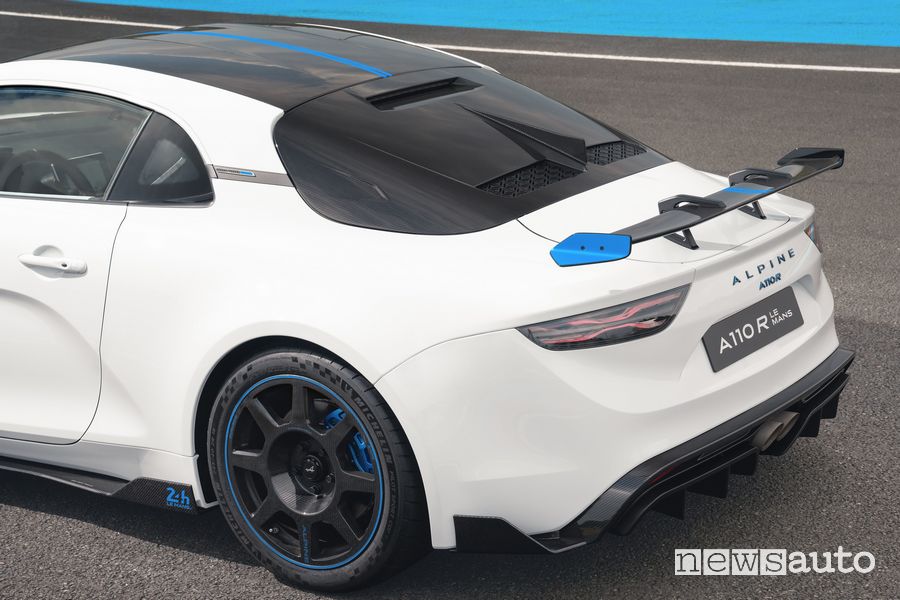 Alpine A110 R Le Mans paraurti posteriore